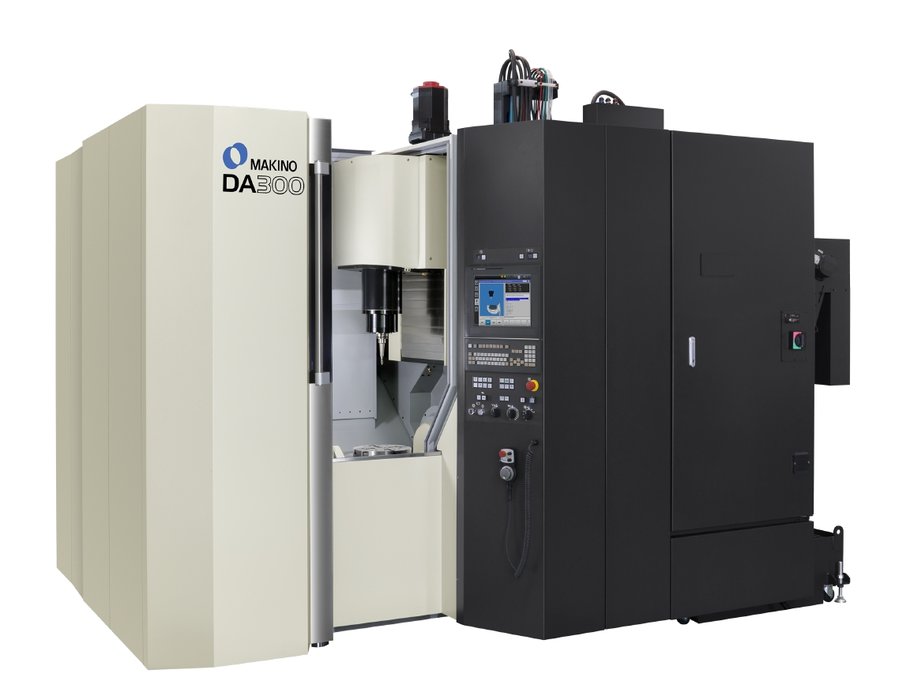 Makino DA300: Nauwkeurig 5-assig verticaal bewerkingscentrum levert dezelfde productiviteit als een horizontaal bewerkingscentrum.